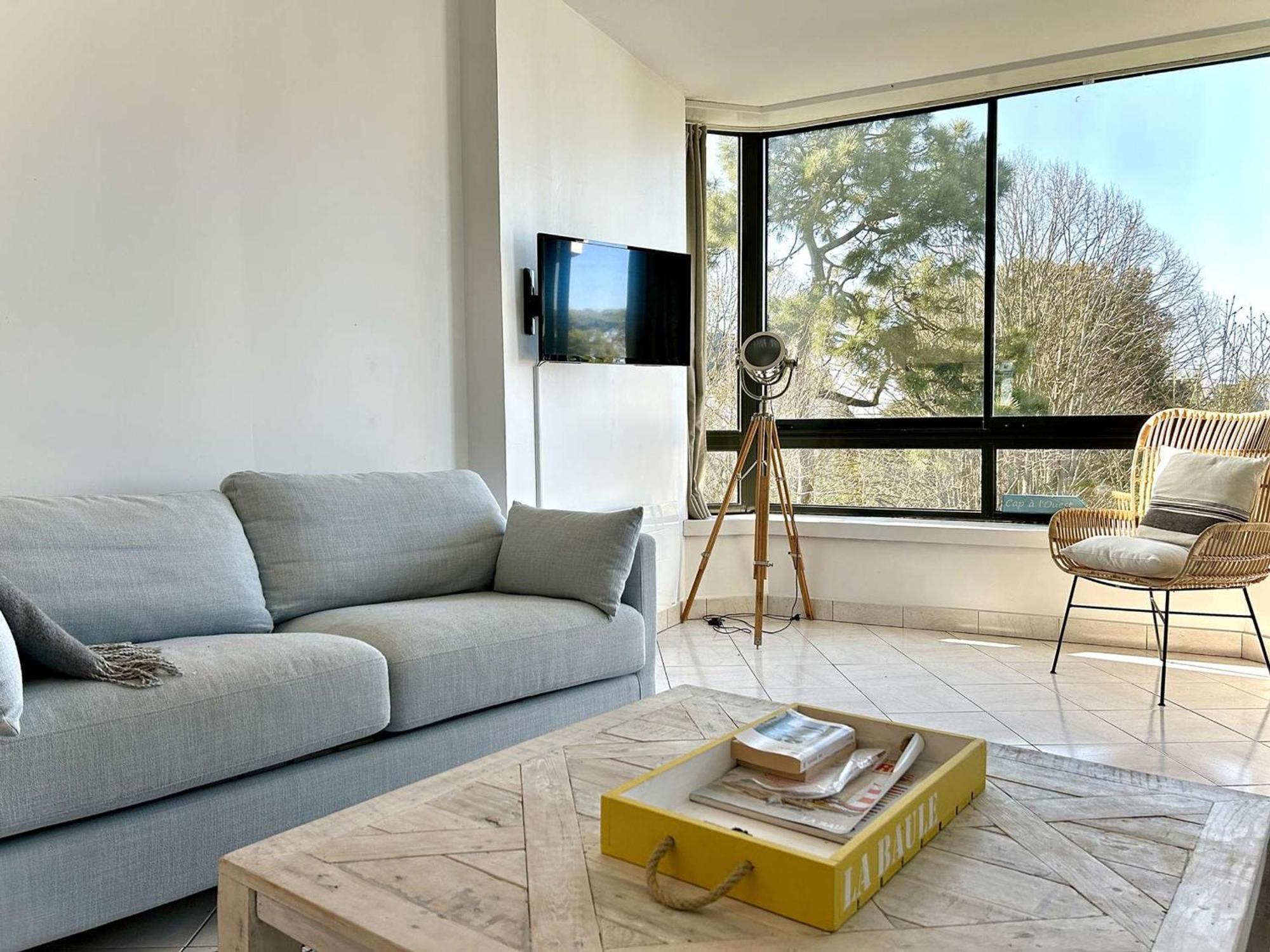 Appartement Calme Avec Terrasse A 2 Pas De La Plage Benoit, 2 Pieces, 4 Couchages, La Baule - Fr-1-245-103 Luaran gambar